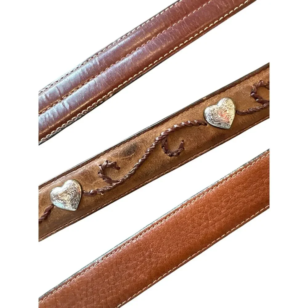 Kids leather western belts 28-34